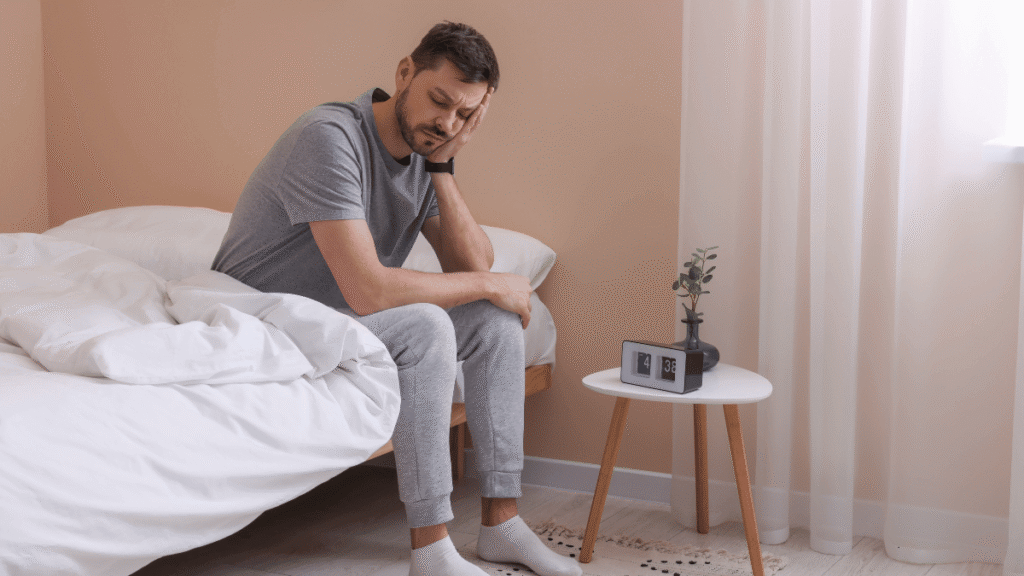 Mental Fatigue From Poor Sleep in Men