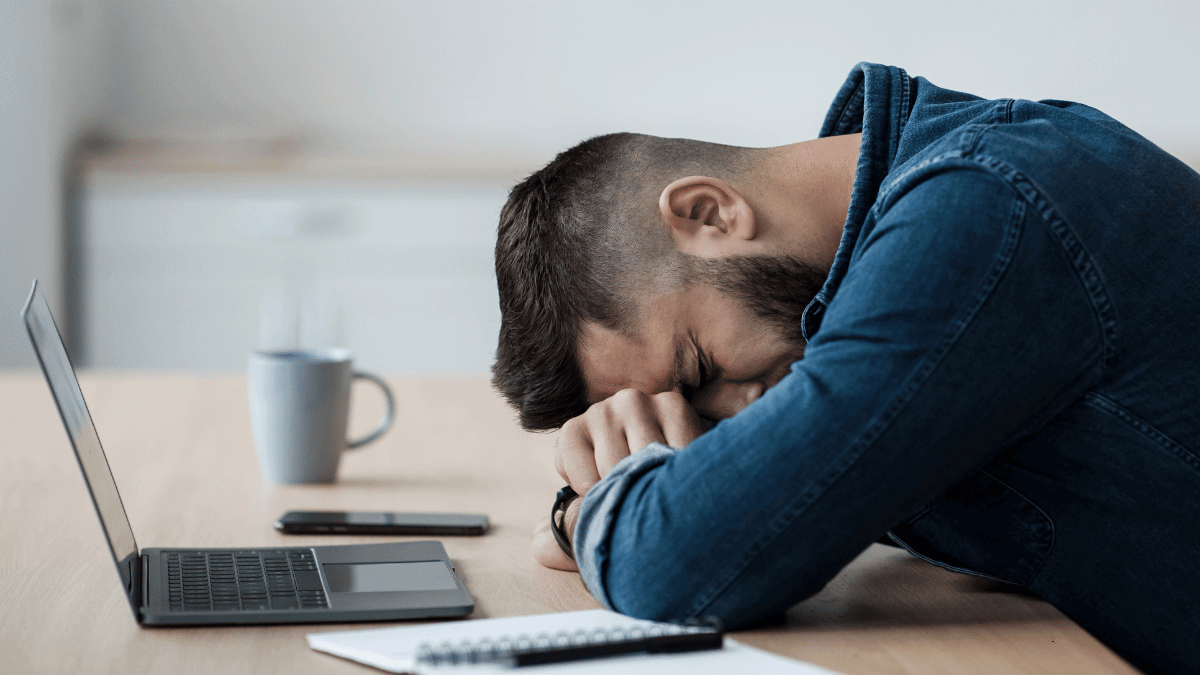 Mental stress without physical fatigue can leave the mind feeling overworked.